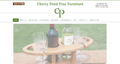 Desktop Screenshot of cherrypondfinefurniture.com